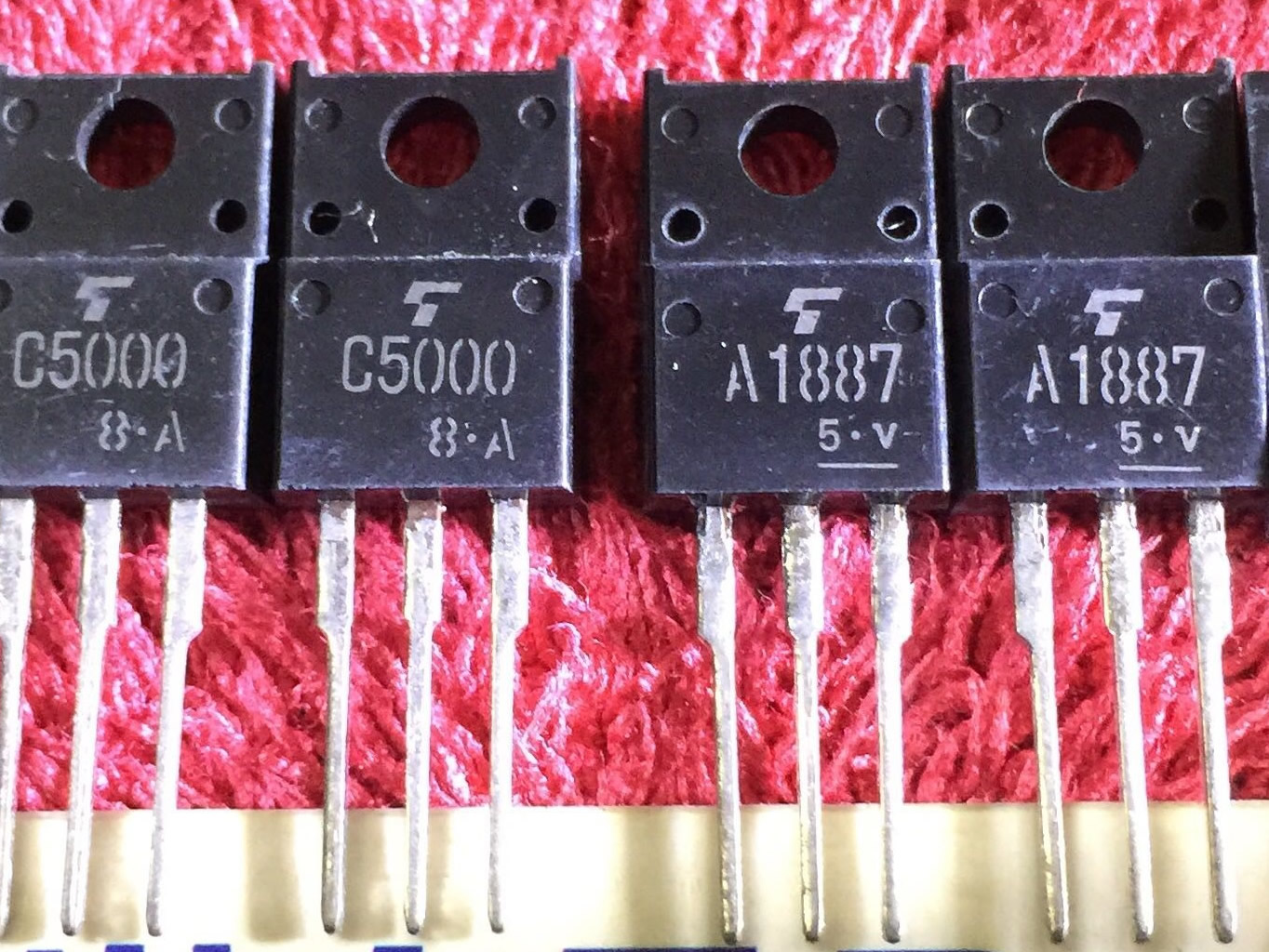 2SC5000 2SA1887 C5000 A1887 New Original Toshiba 5pair/lot