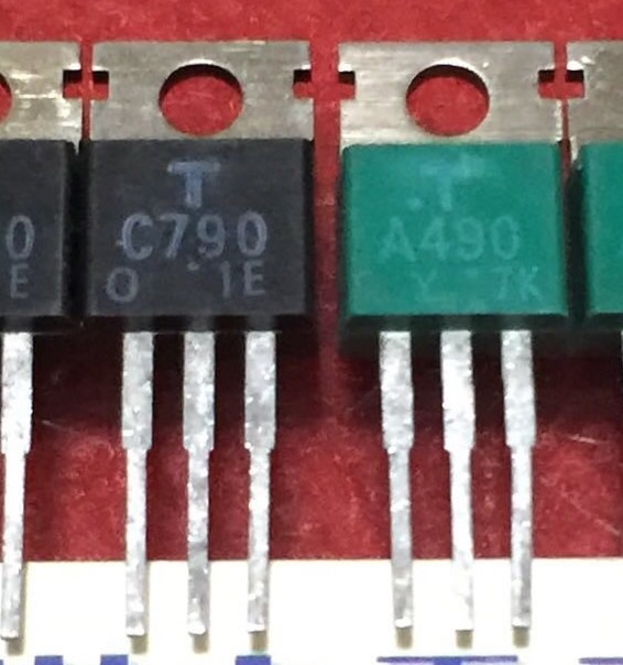2SC790 2SA490 C790 A490 New Original Toshiba 5pair/lot