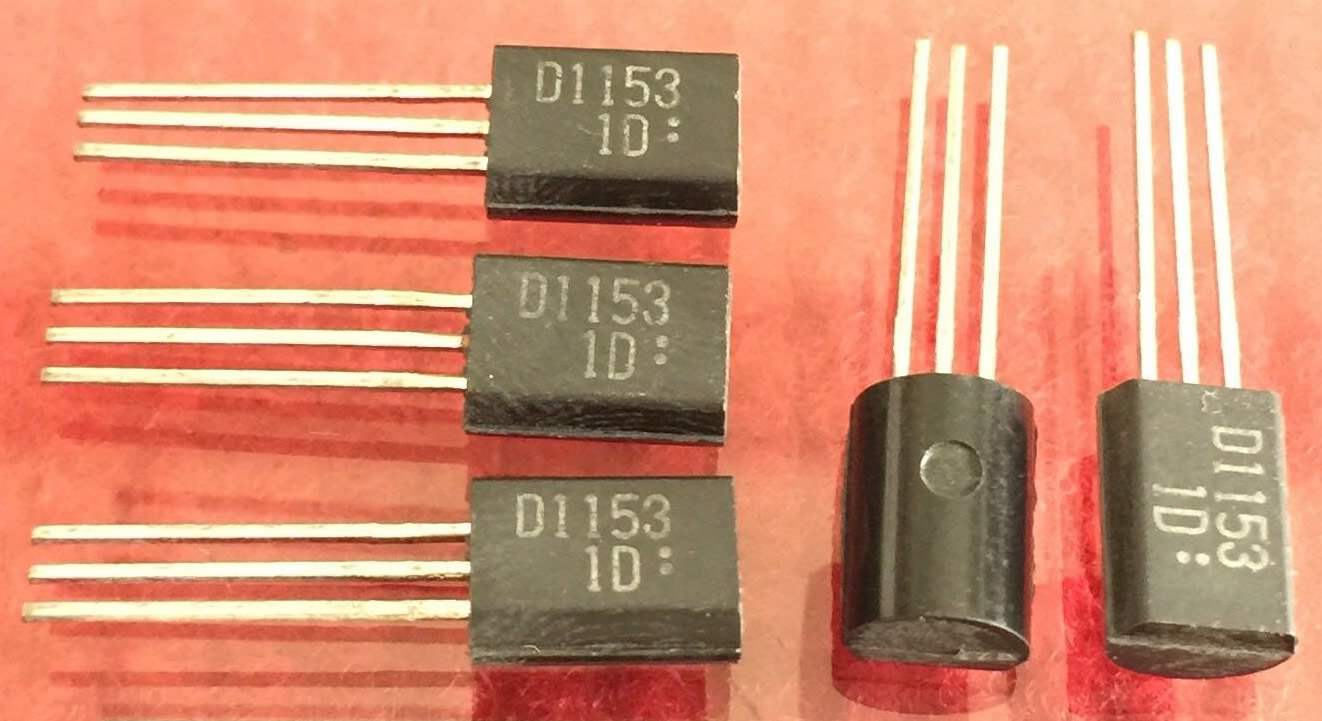 2SD1153 D1153 2SD1978 New Original SANYO TO-92L 5PCS/LOT
