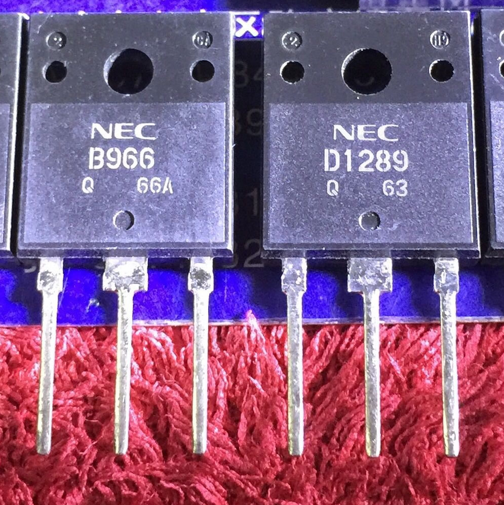 2SD1289 2SB966 D1289 B966 New Original NEC 5pair/lot