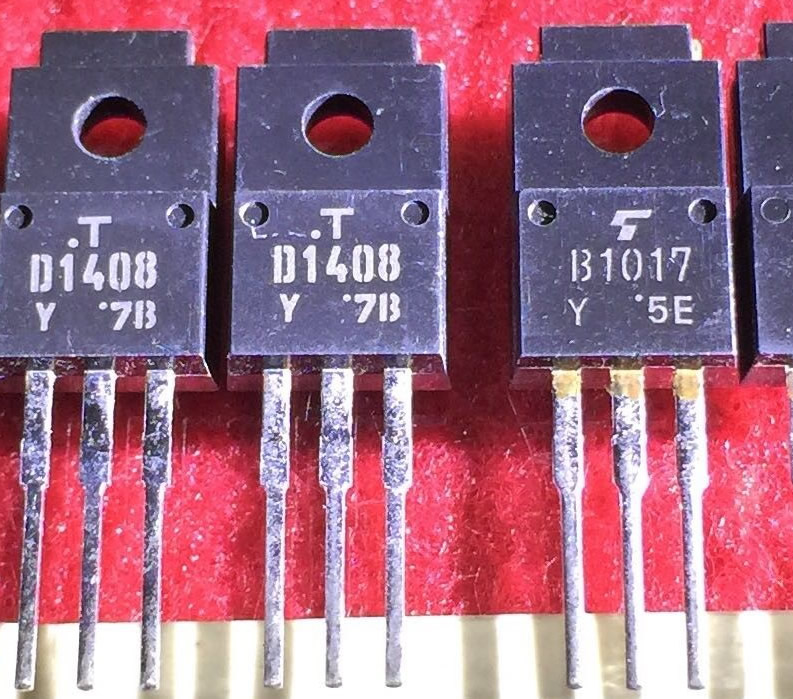 2SD1408 2SB1017 D1408 B1017 New Original 5pair/lot