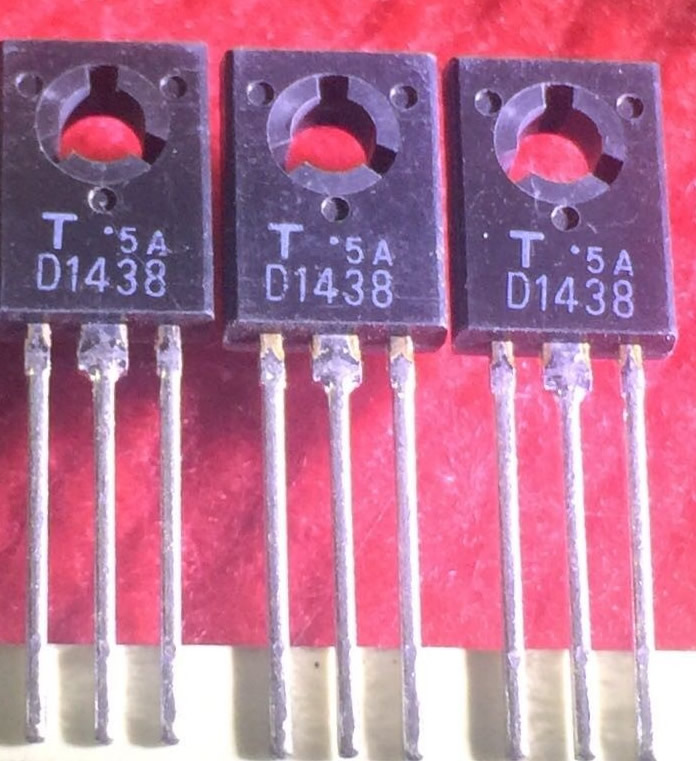2SD1438 D1438 New Original TO-126 5PCS/LOT