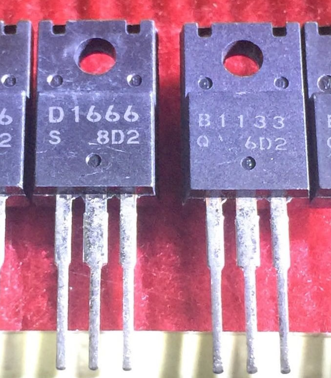 2SD1666 2SB1133 D1666 B1133 New Original SANYO 5pair/lot
