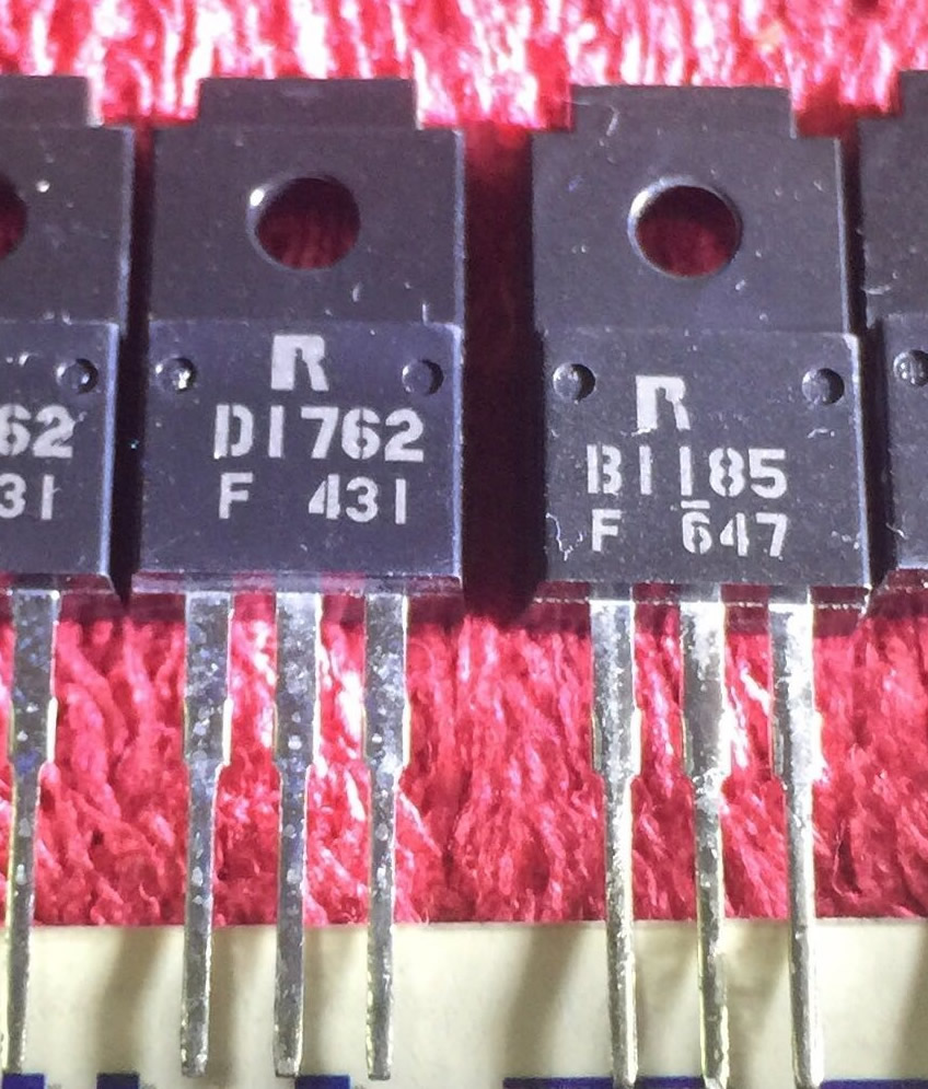 2SD1762 2SB1185 D1762 B1185 New OriginalRohm 5pair/lot
