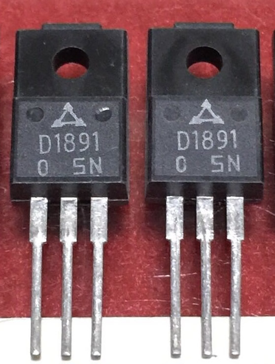 2SD1891 D1891 PANASONIC TO-220F 5pcs/lot