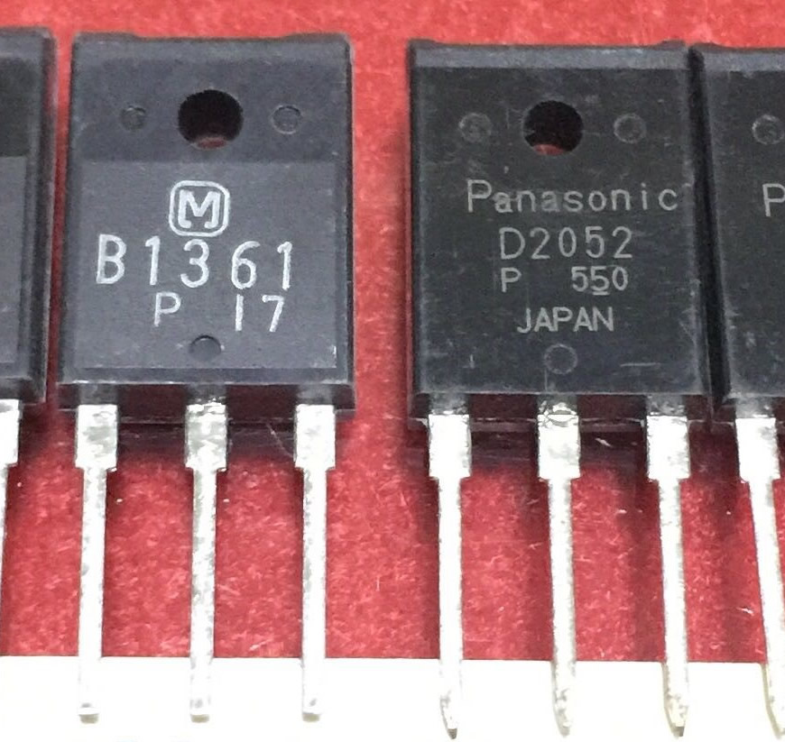 2SD2052 2SB1361 D2052 B1361 New Original Panasonic 5pair/lot