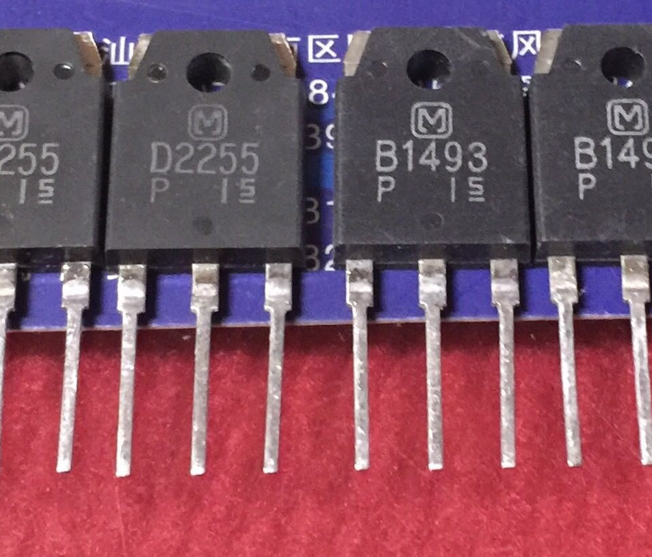 2SD2255 2SB1493 D2255 B1493 New Original 5pair/lot