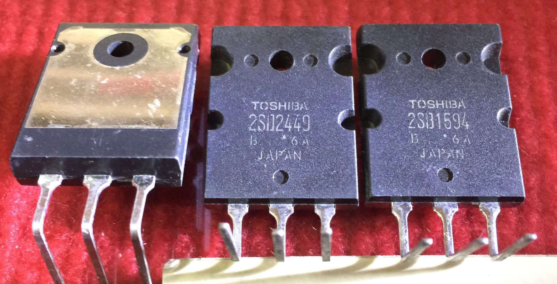 2SD2449 2SB1594 New Original pair/lot