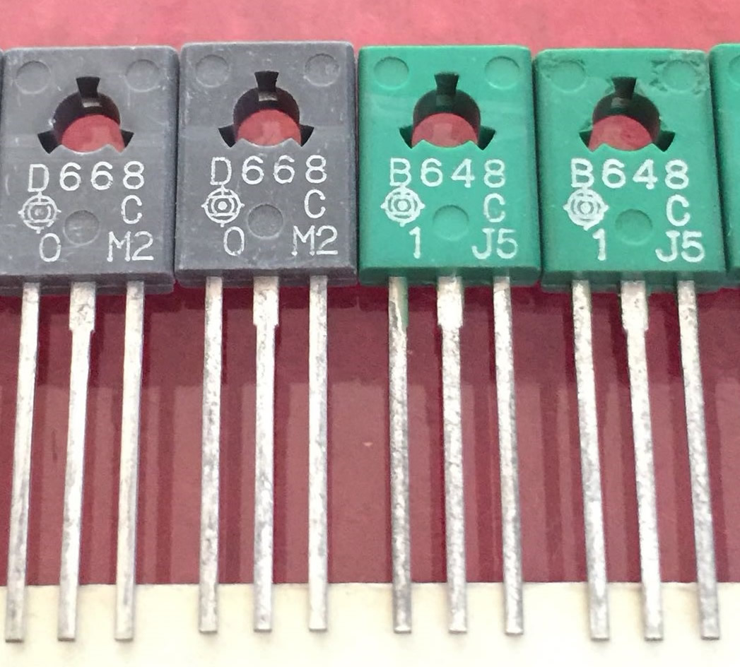 2SD668 2SB648 D668 B648 New Original 5pair/lot