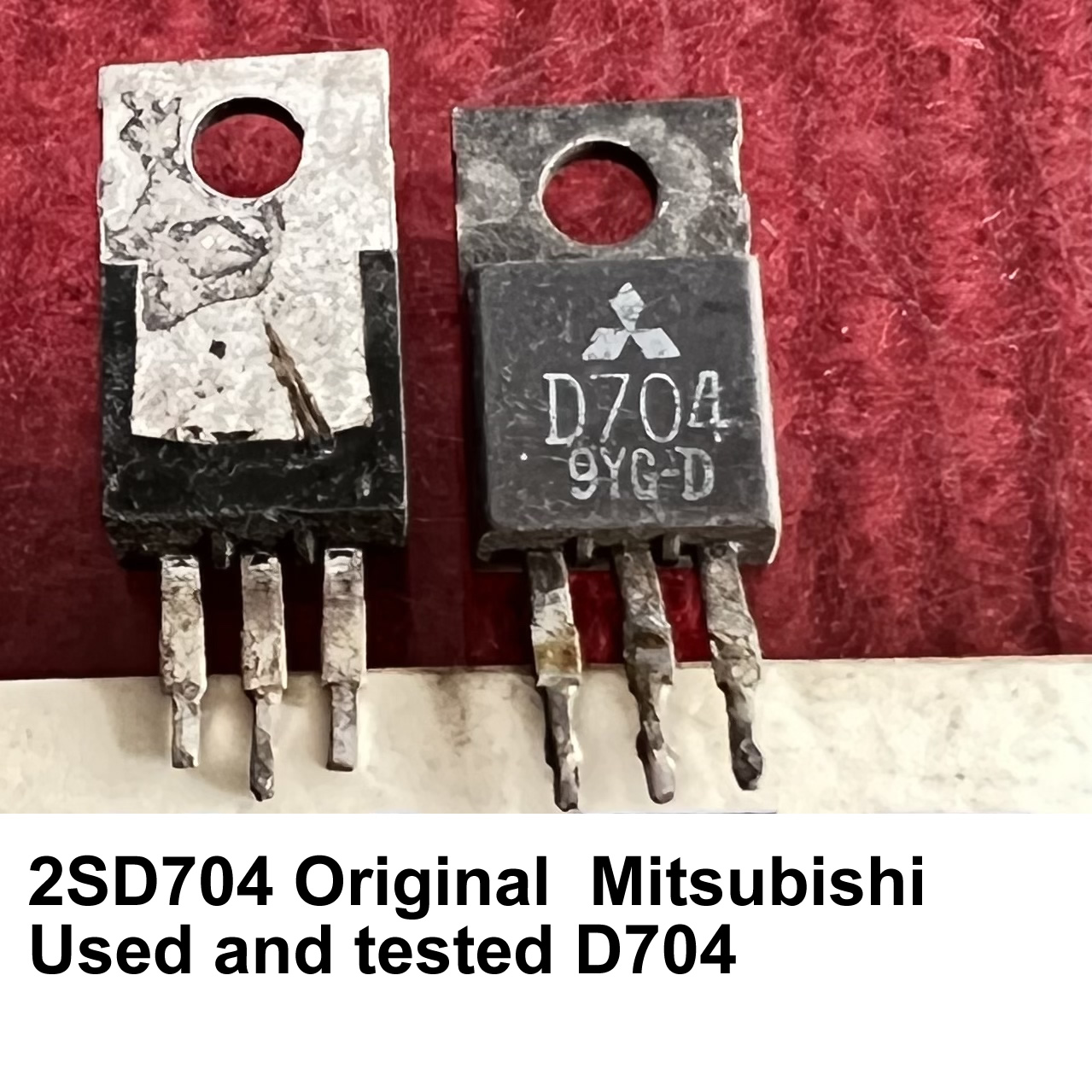 2SD704 Mitsubishi Used and tested D704
