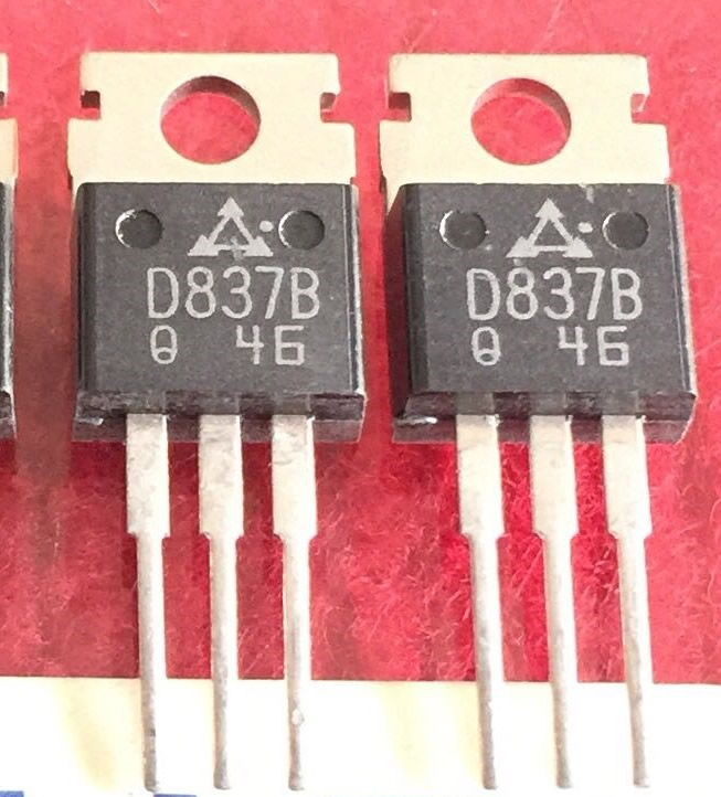 2SD837B D837B 2SD837 D837 TO-220 5pcs/lot