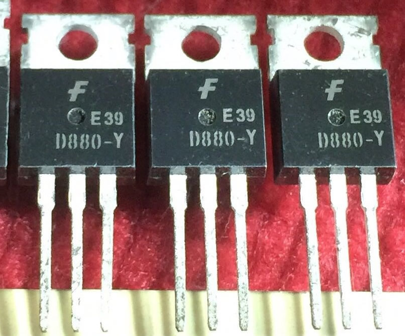 2SD880-Y D880-Y New Original Fairchild TO-220 5PCS/LOT