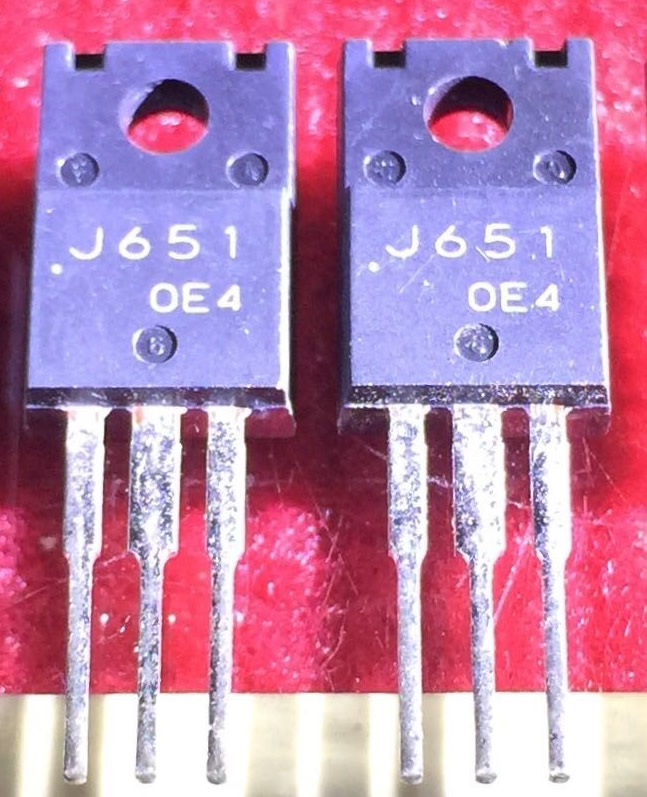 2SJ651 J651 New Original SANYO TO-220F 5PCS/LOT