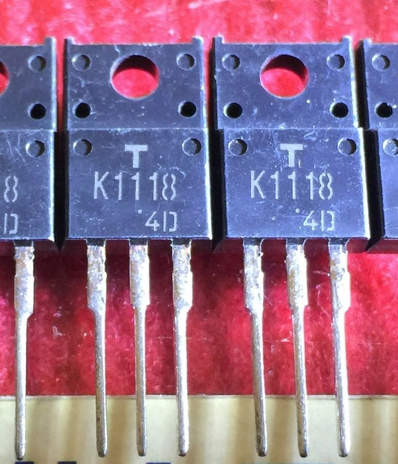 2SK1118 K1118 New Original TO-220F 5PCS/LOT