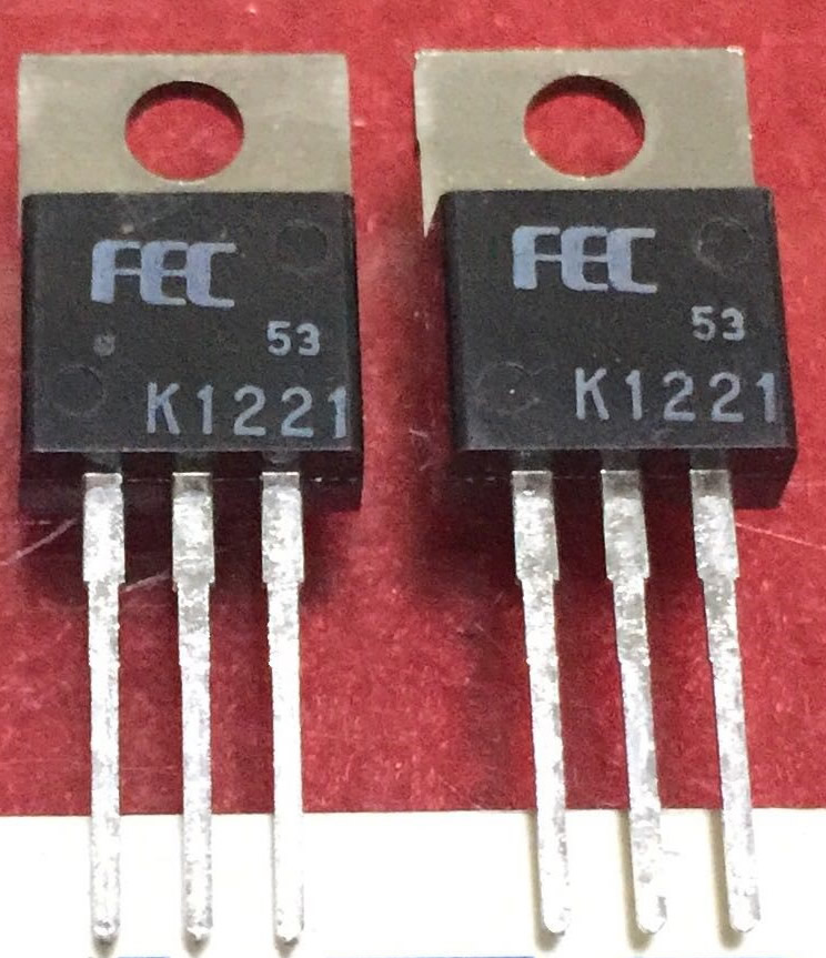 2SK1221 K1221 New Original FEC TO-220 5PCS/LOT