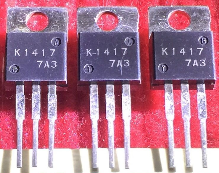 2SK1417 K1417 New Original TO-220 5PCS/LOT