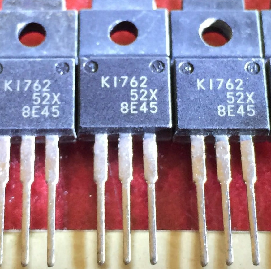 2SK1762 K1762 New Original TO-220F MOS 5PCS/LOT
