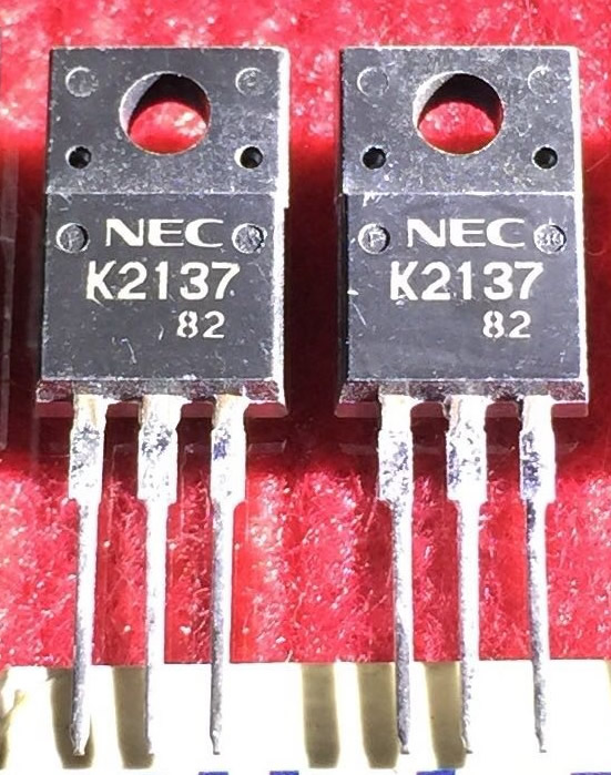 2SK2137 K2137 New Original NEC TO-220F 5PCS/LOT