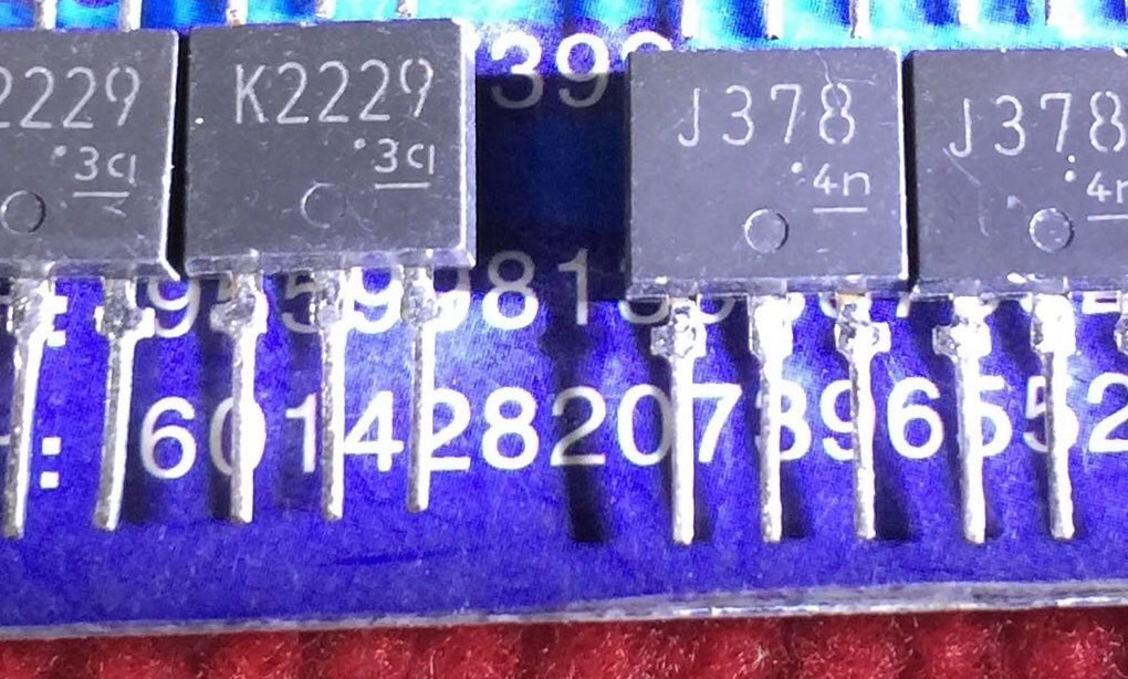 2SK2229 2SJ378 K2229 J378 New Original 5pair/lot