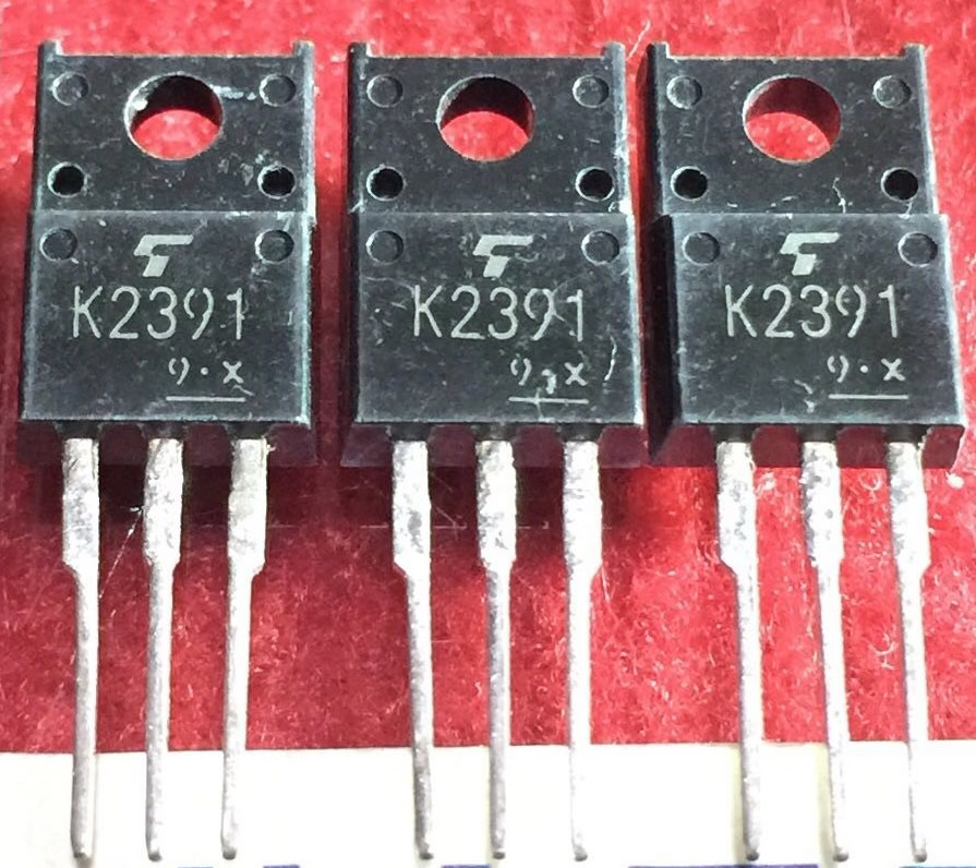 2SK2391 K2391 New Original Toshiba TO-220F 5PCS/LOT