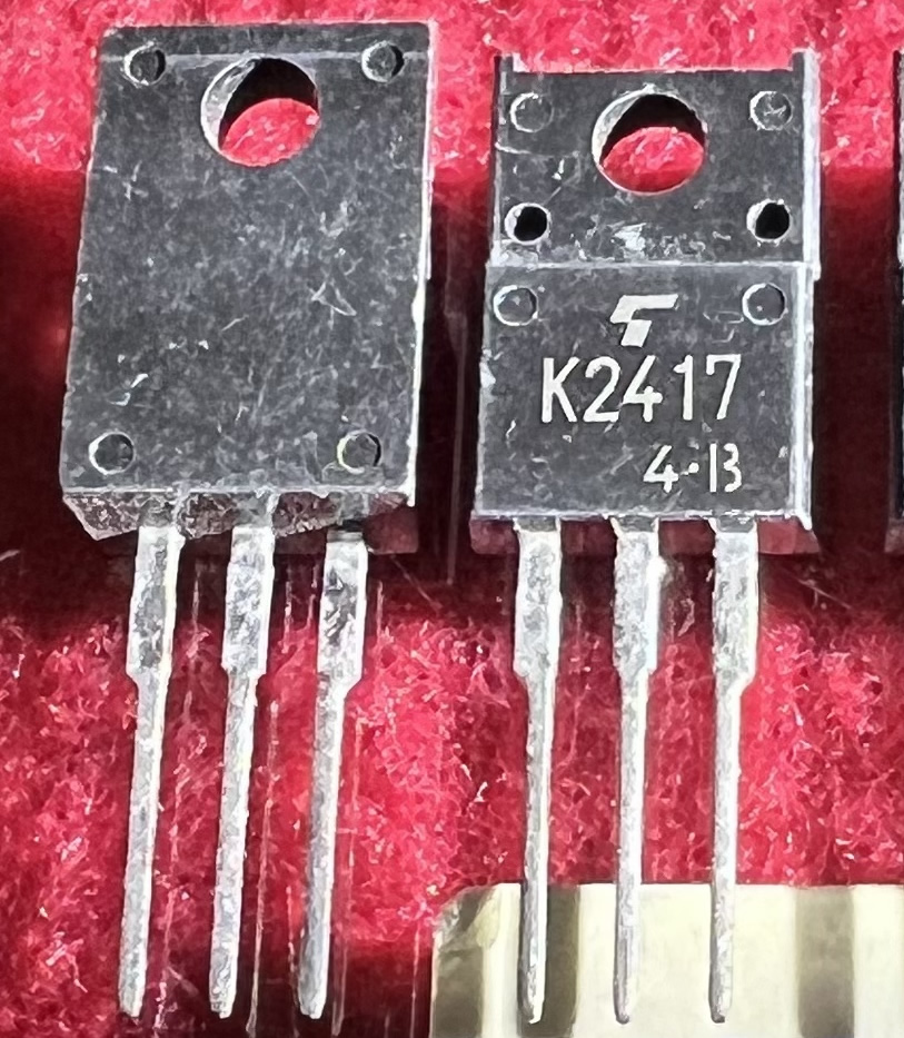 2SK2417 K2417 TOSHIBA TO-220F