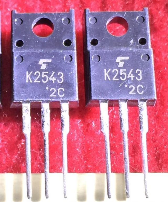 2SK2543 K2543 New Original TO-220F 5PCS/LOT