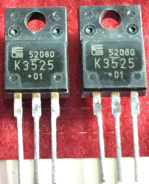 2SK3525 K3525 New Original TO-220F 5PCS/LOT