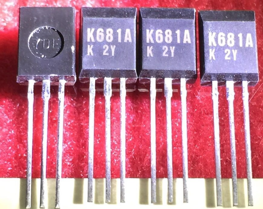 2SK681A K681A K681 New Original NEC TO-92L 5PCS/LOT