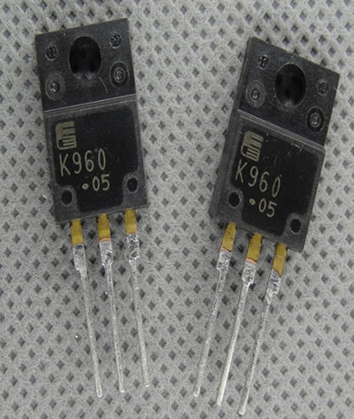 K960 2SK960 TO-220F 900V 3A 5pcs/lot