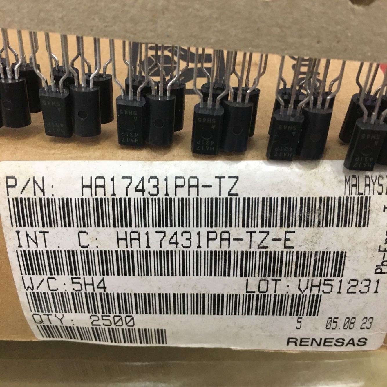 HA17431PA-TZ-E HA178L15 Original TO-92L 5pcs/lot