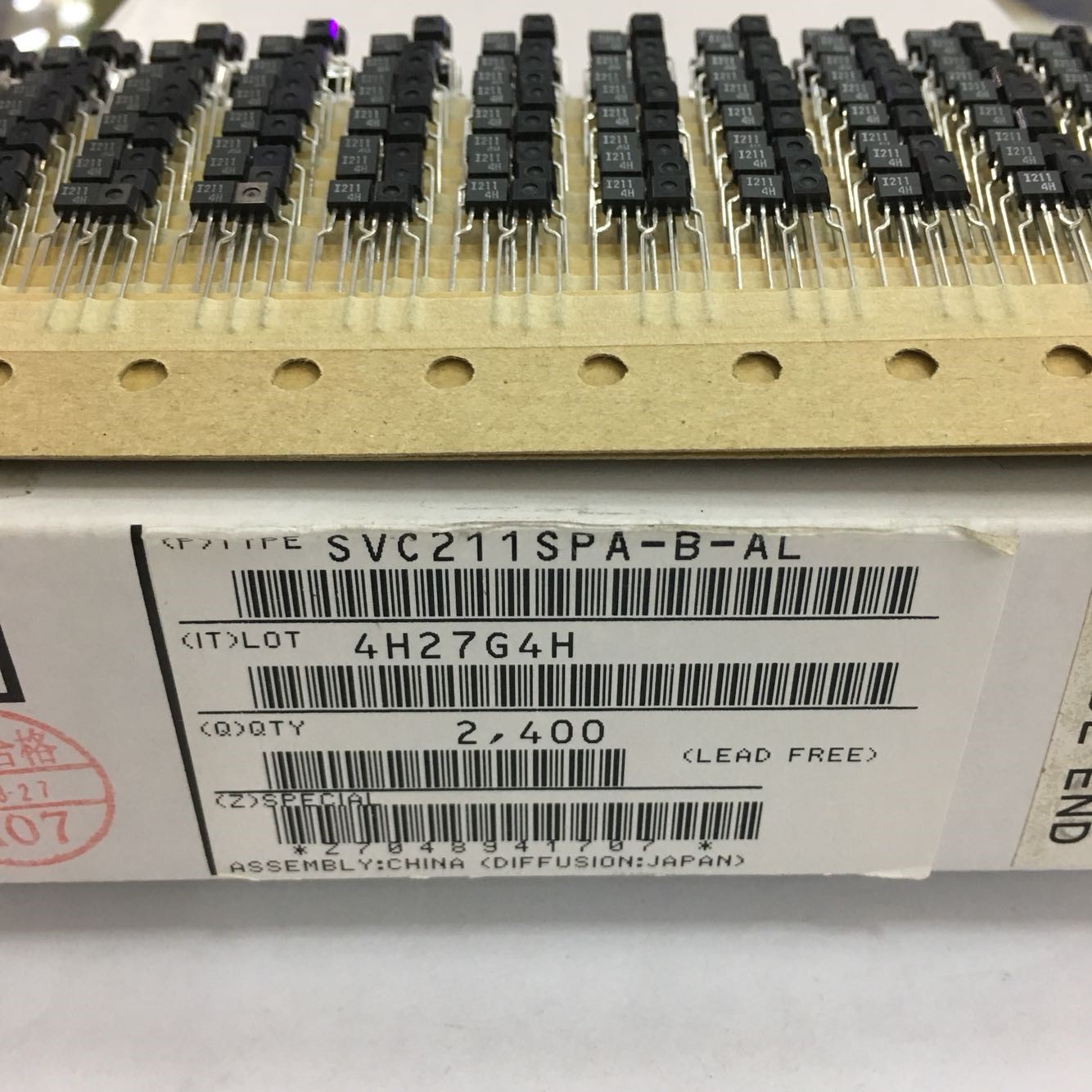 SVC211SPA-B-AL I211 Original Sanyo TO-92S 5pcs/lot