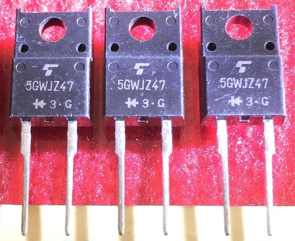 5GWJZ47 New Original Toshiba TO-220F 5PCS/LOT