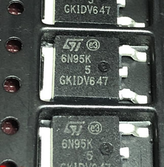 6N95K5 STD6N95K5 TO-252 950V 9A 5pcs/lot