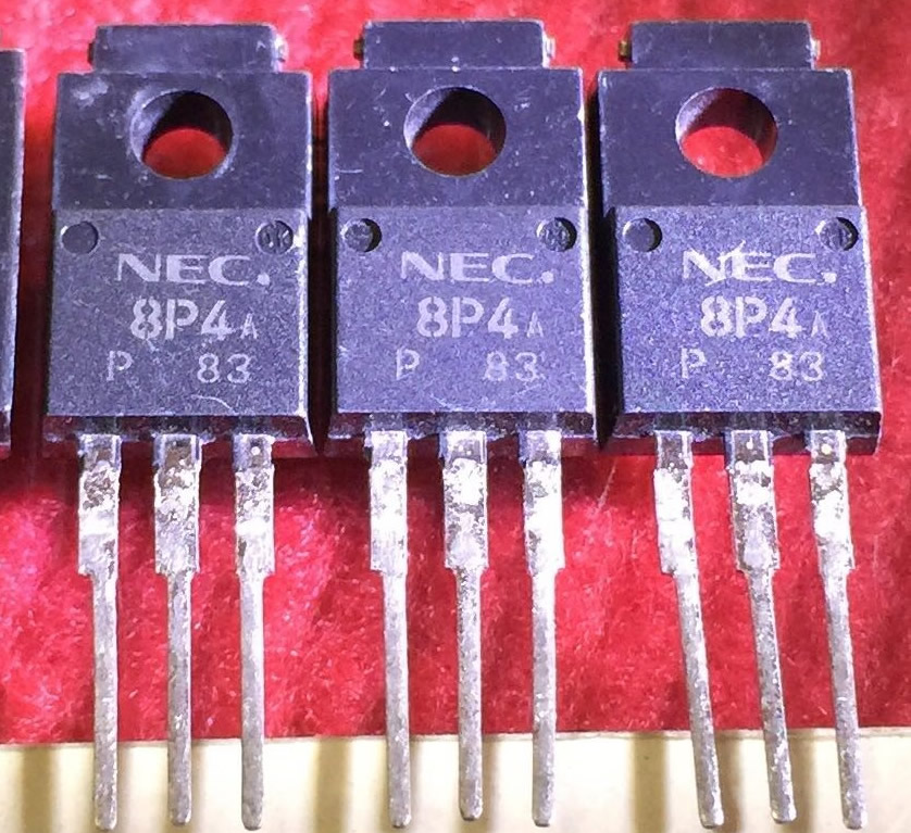 8P4SMA 8P4A 8P4 New Original TO-220F SCR Thyristor 5PCS/LOT