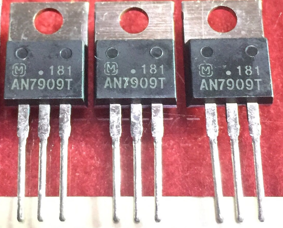 AN7909T 7909 LM7909 New Original Panasonic TO-220 5PCS/LOT