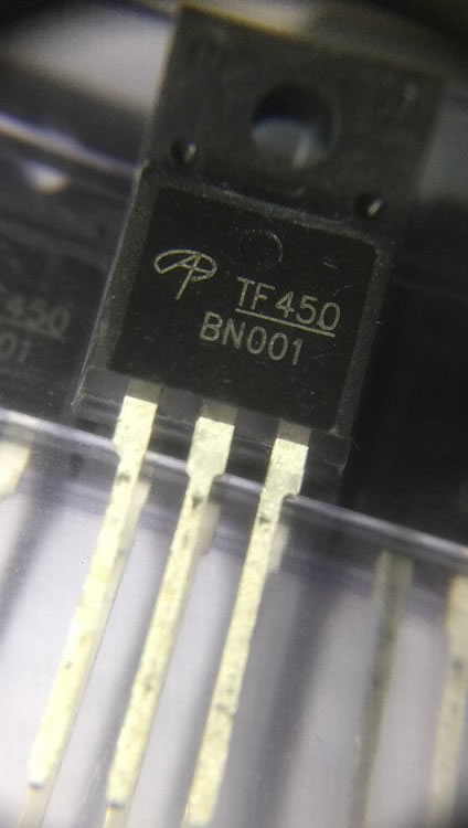 TF450 AOTF450 TO-220F 200V 5.8A 5pcs/lot