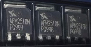 APM2518N APM2518NCU TO-252 25V 50A 5pcs/lot