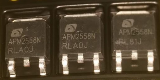 APM2558N APM2558NCU TO-252 25V 60A 5pcs/lot