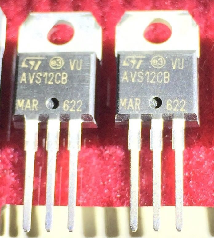 AVS12CB New Original ST TO-220 SCR Thyristor 5PCS/LOT