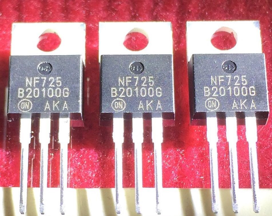 B20100G MBR20100G New Original ON TO-220 5PCS/LOT
