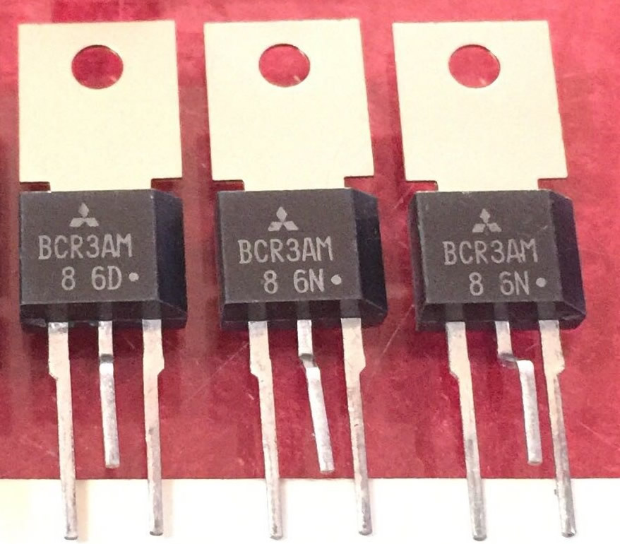 BCR3AM-8 BCR3AM New Original Misubishi SCR Thyristor 5PCS/LOT