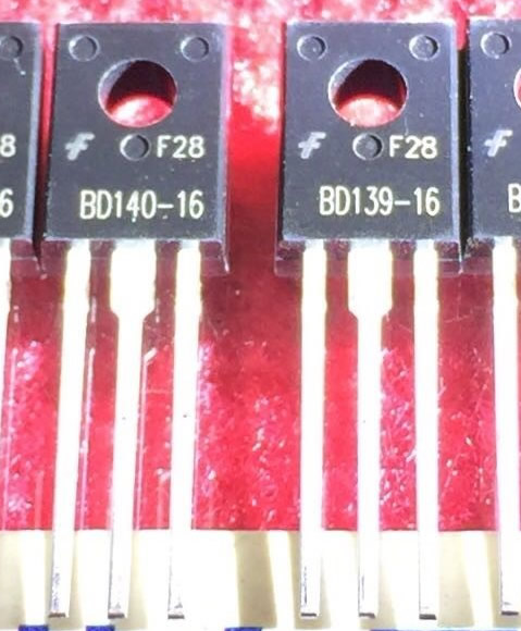 BD139-16 BD140-16 New Original Fairchild TO-126 5pair/lot