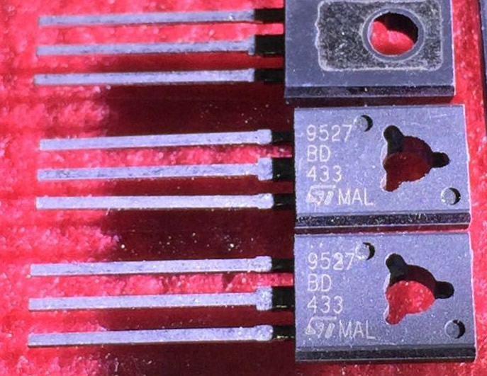 BD433 New Original ST TO-126 5PCS/LOT