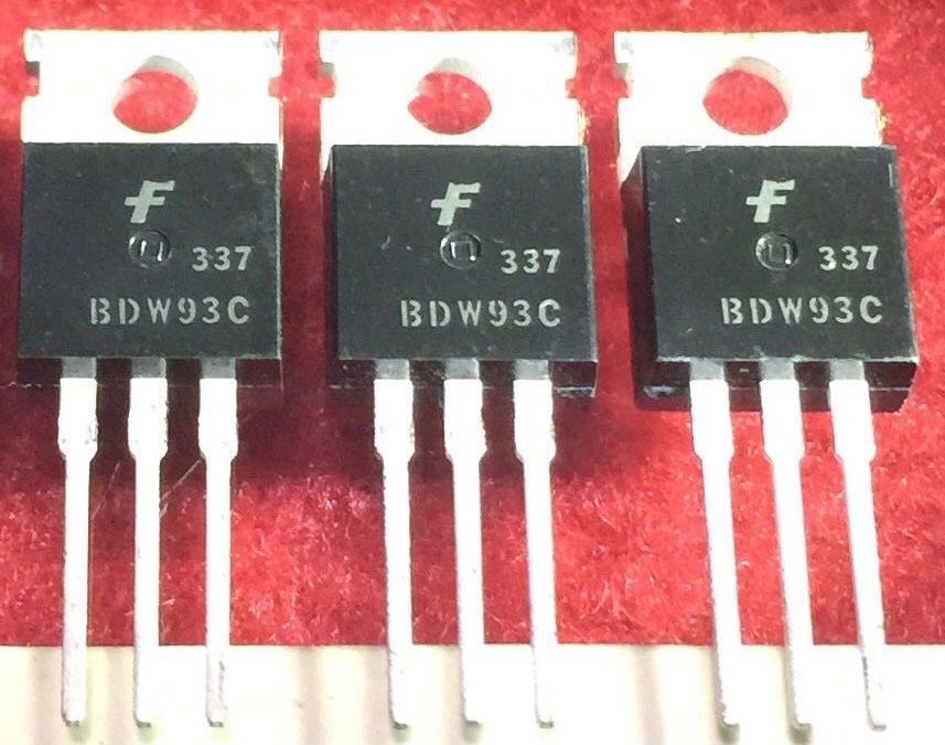 BDW93C BDW94C New Original Fairchild TO-220 5PCS/LOT