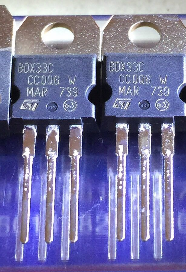 BDX33C New Original ST TO-220 5PCS/LOT
