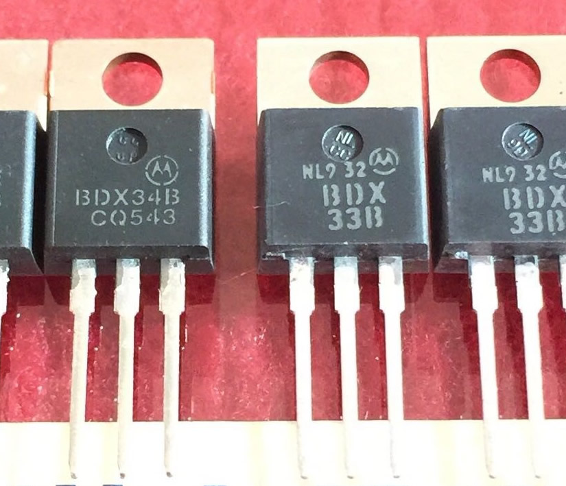 BDX34B BDX33B BDX34 BDX33 New Original Motorola 5pair/lot