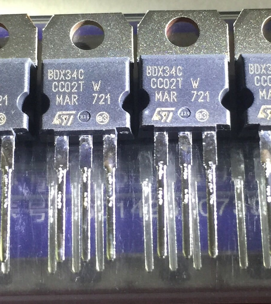 BDX34C BDX33C New Original ST TO-220 5PCS/LOT