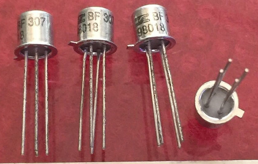 BF307 New Original 4 TO-18 5PCS/LOT