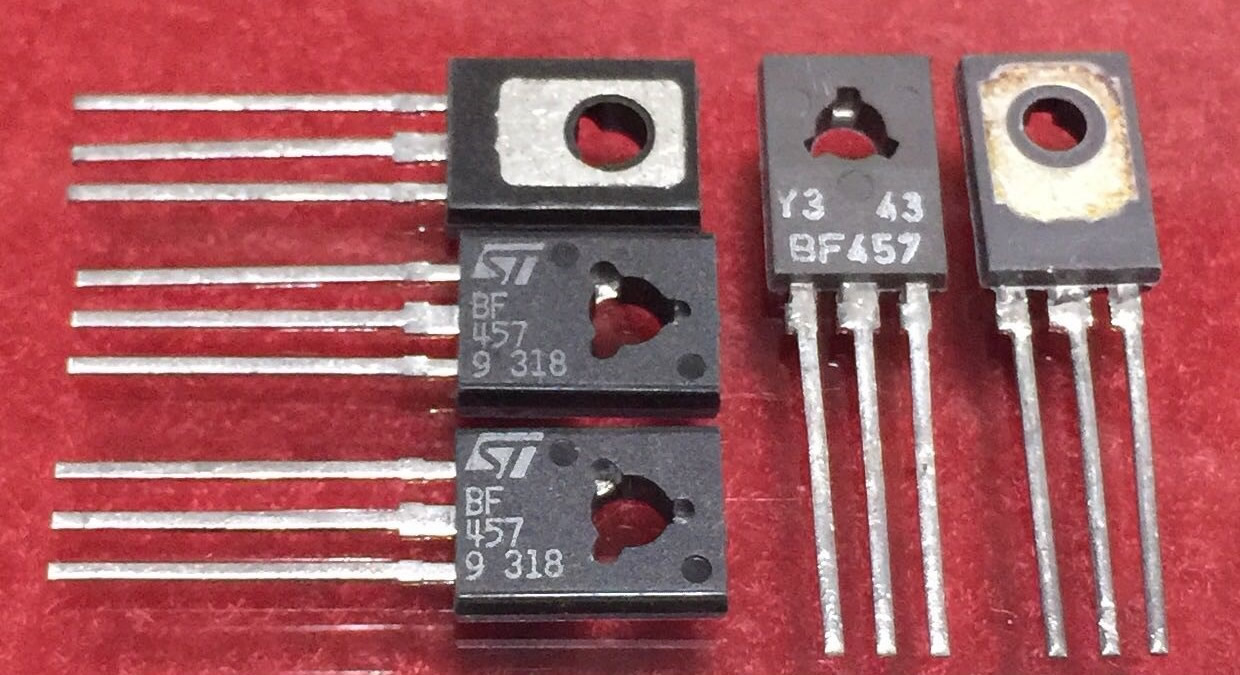 BF457 New Original ST Philips TO-126 5PCS/LOT