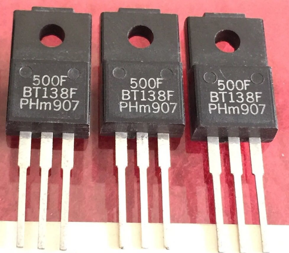 BT138F-500F New Original Philips TO-220F SCR Thyristor 5PCS/LOT